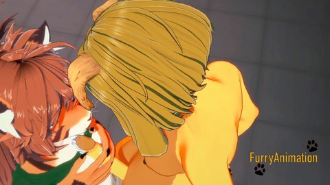 Furry animation, 3 dimensional, 3d